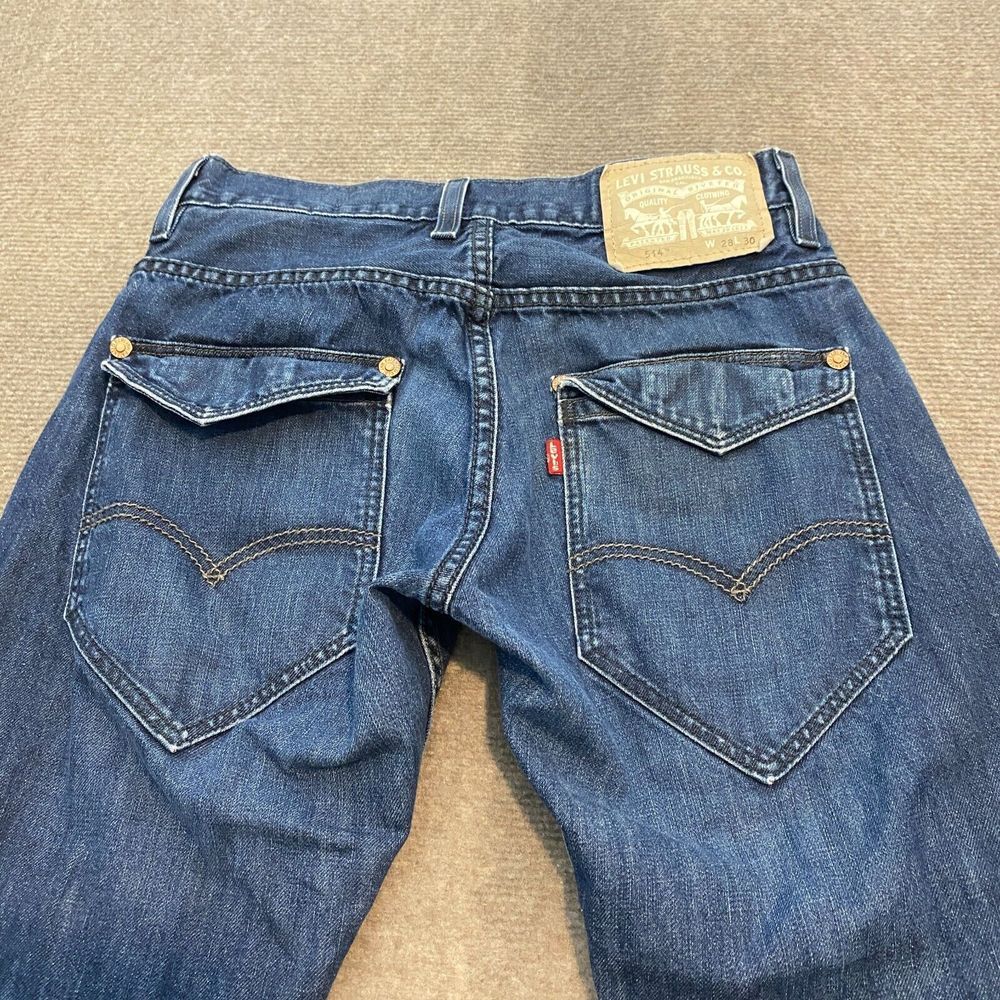 Levi's Straight Jeans - Dark Blue